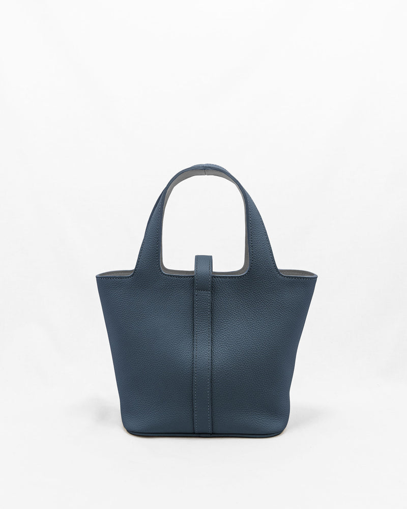 イベント限定】RINA [NAVY×GREY] ｜日本製の本革バッグ・財布