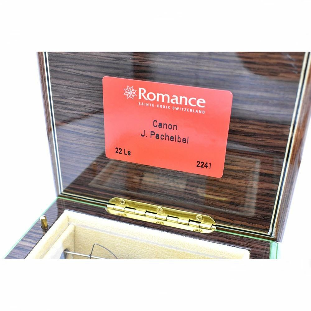 リュージュ REUGE スイス製 オルゴールブランド ROMANCE シリーズ 1曲