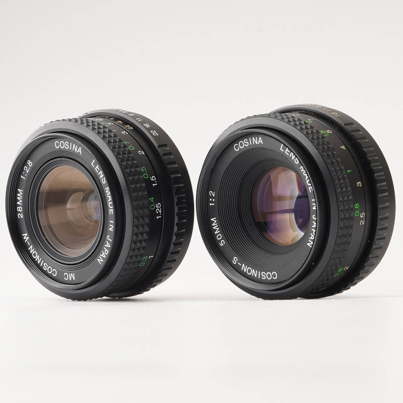 コシナ Cosina COSINON-W 28mm F2.8 / COSINON-S 50mm F2 ペンタックス