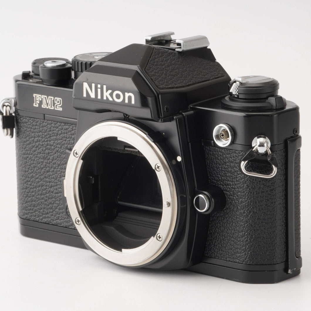 ニコン Nikon New FM2 ブラック 35mm 一眼レフフィルムカメラ