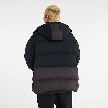 NB公式アウトレット】 NB GREY カラーブロックダウンジャケット ｜【NB