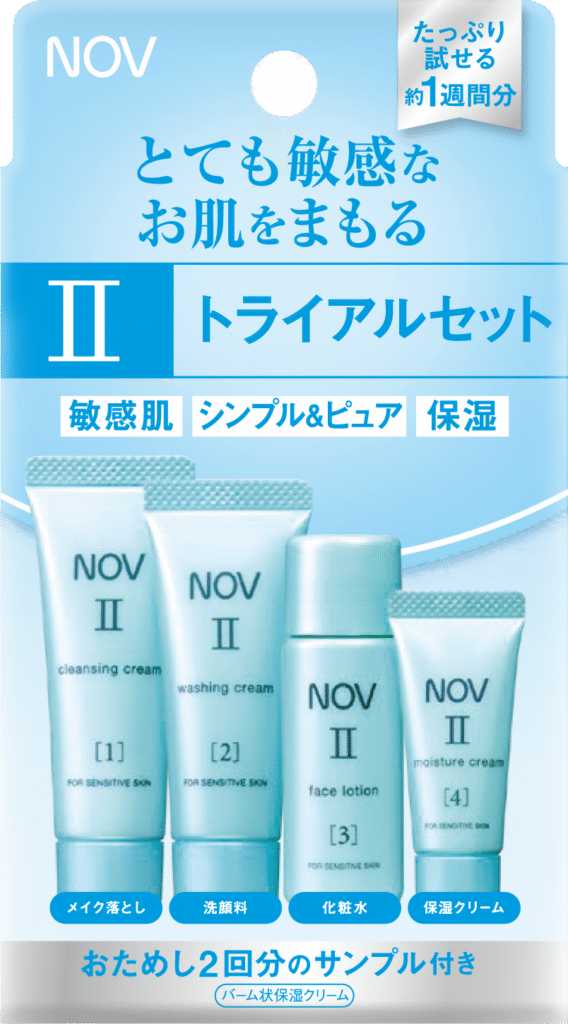低刺激の最適解】NOV(ノブ)Ⅲシリーズのリニューアル化粧水をレビュー