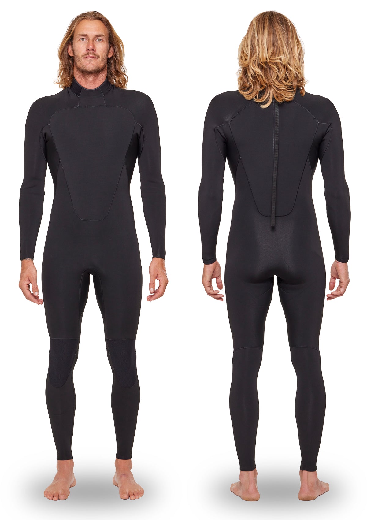 Mens 3/2 Thermal Back Zip Wetsuit Steamer | needessentials