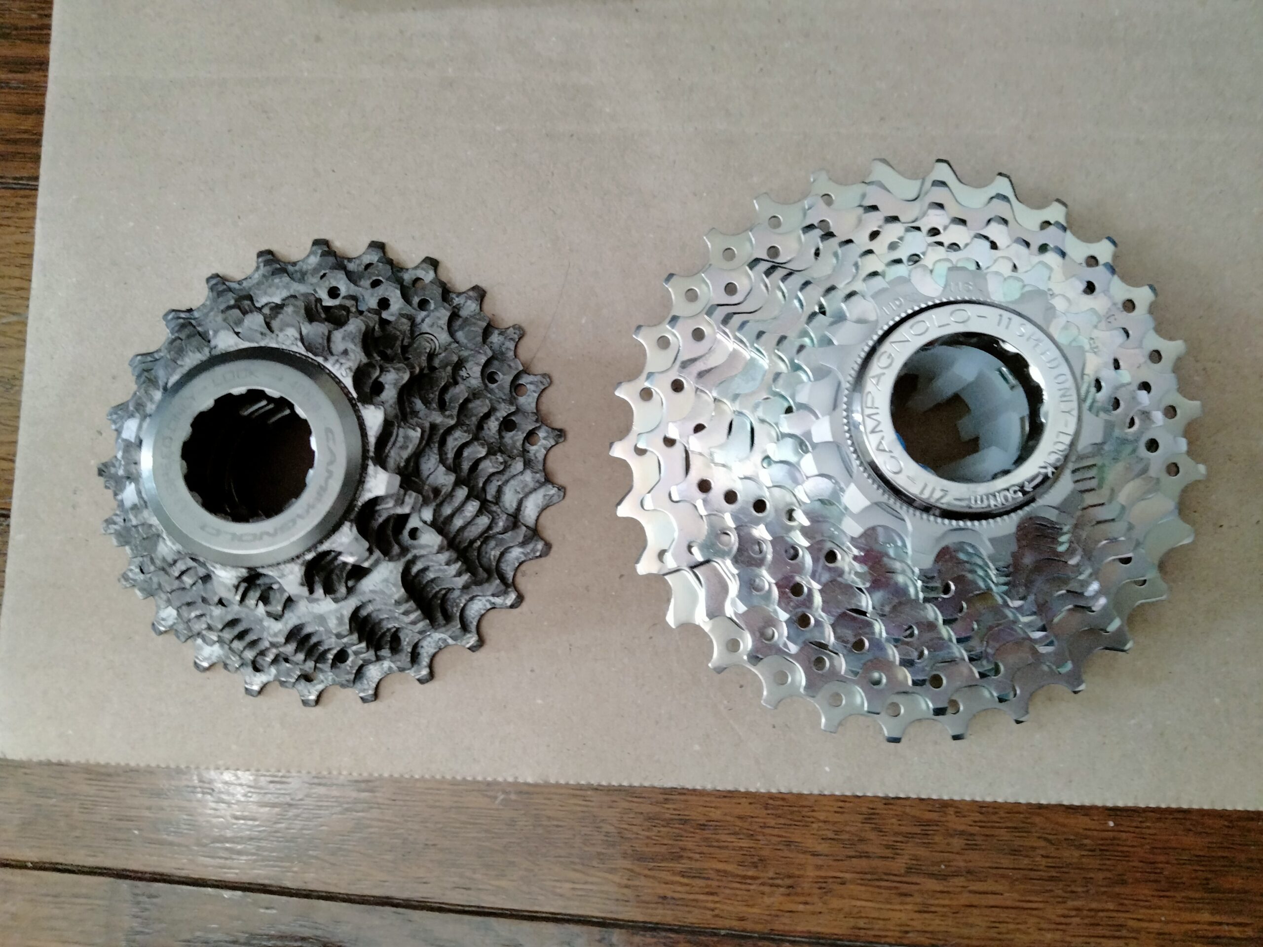 メンテナンス】カンパニョーロの11速スプロケット交換 | 自転車旅行研究会