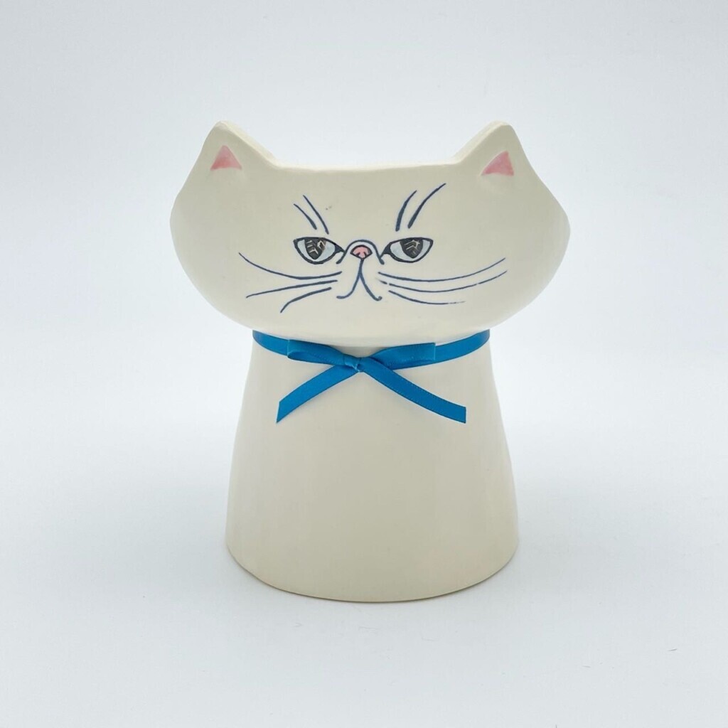 愛猫へのプレゼントにもぴったり！陶芸作家が生み出す、猫焼き物