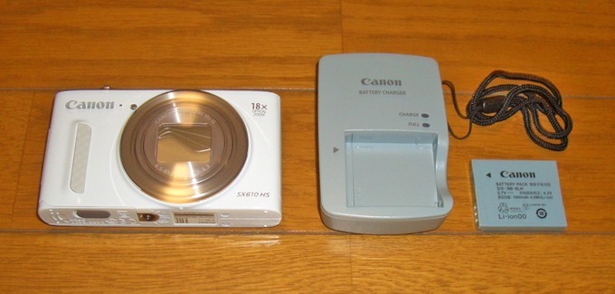 素人にでも簡単に使えるデジカメ「キヤノン PowerShot SX610」を購入