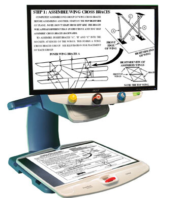 TOPAZ XL 22 HD: Desktop Magnifer for Enhanced Vision