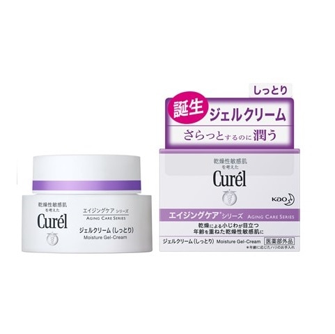 キュレル エイジングケア ジェルクリーム しっとり 40g(ｼﾞｪﾙｸﾘｰﾑ