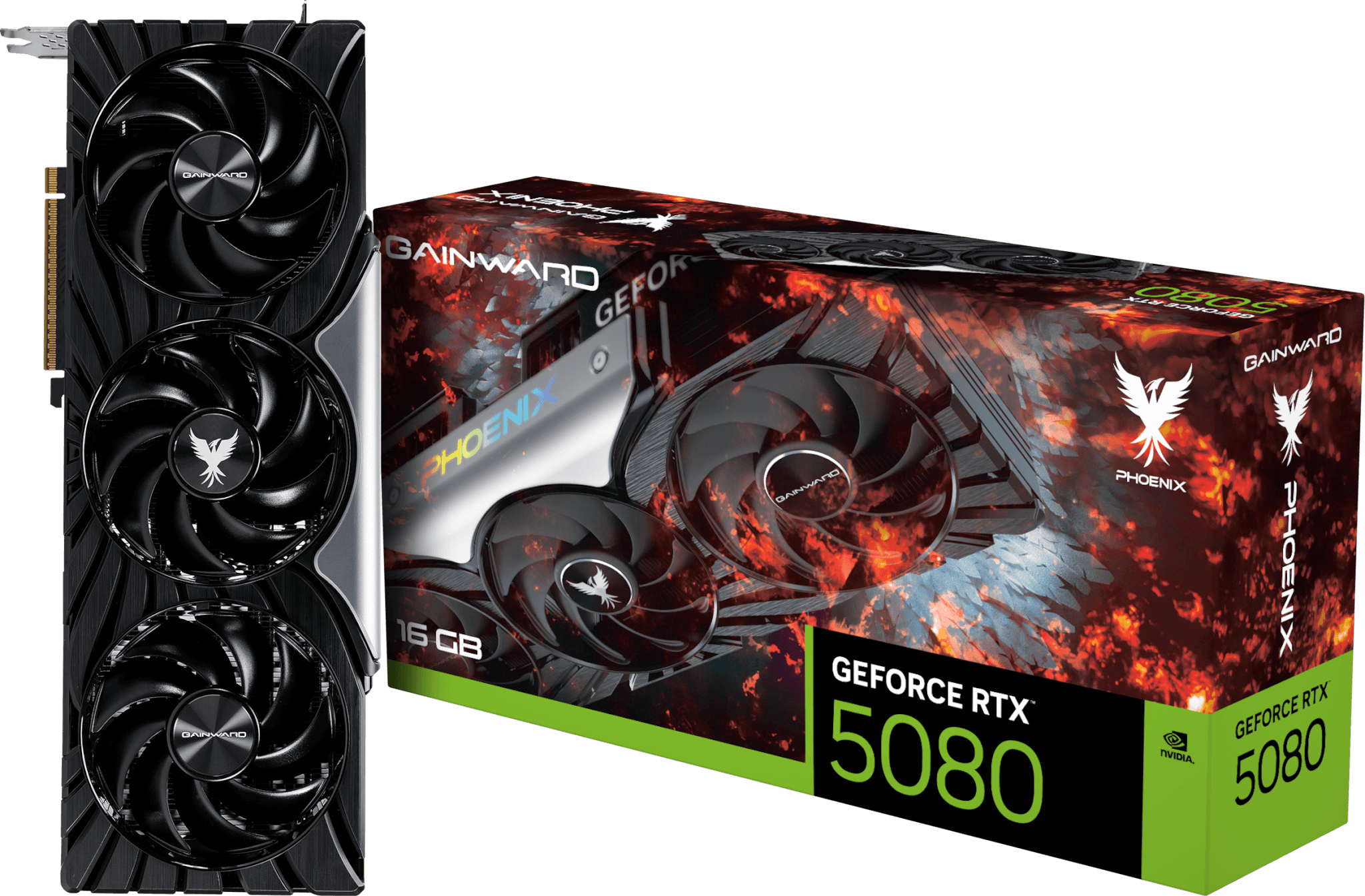 GAINWARD GeForce RTX 5080 PHOENIX 16GB GDDR7 256 bit 3DP HDMI