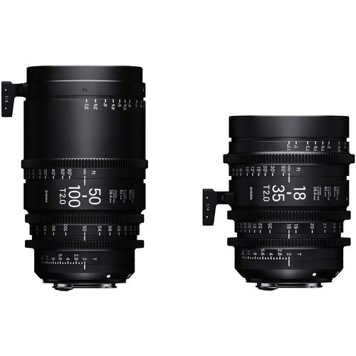 Sigma 18-35mm & 50-100mm Lens Set with Case – New Circuit