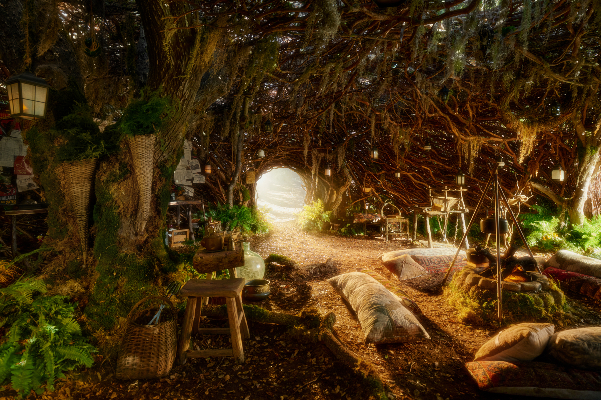 Airbnbで『ウィキッド 永遠の約束』の魔法の世界をエルファバの隠れ家