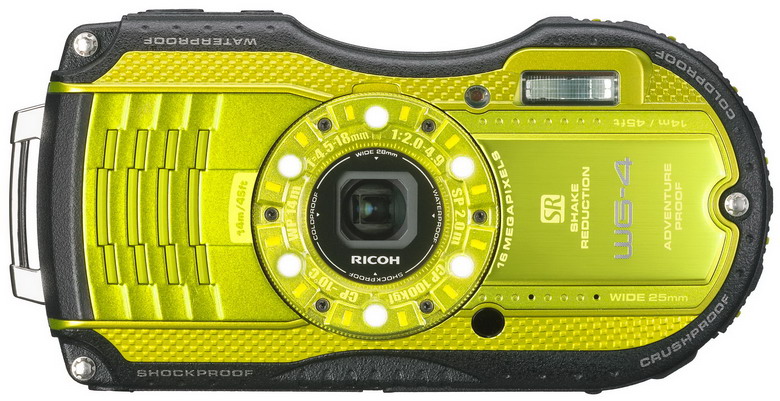 RICOH WG-4 and RICOH WG-4 GPSTop-of-the-line waterproof digital