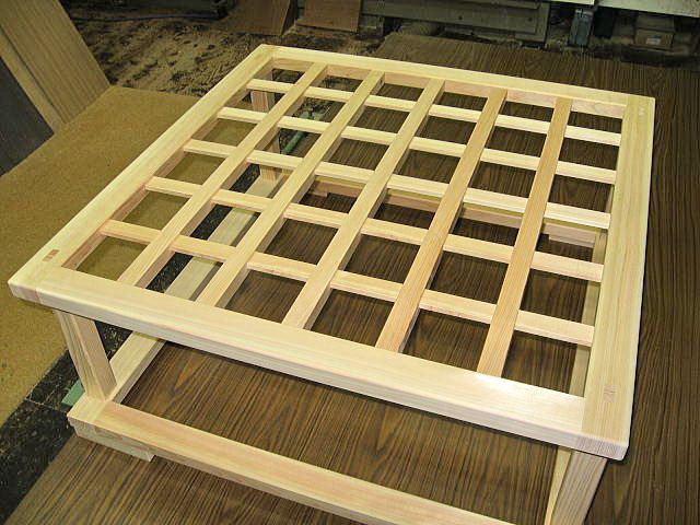 掘りごたつの「こたつやぐら」のオーダー家具：工場直営！