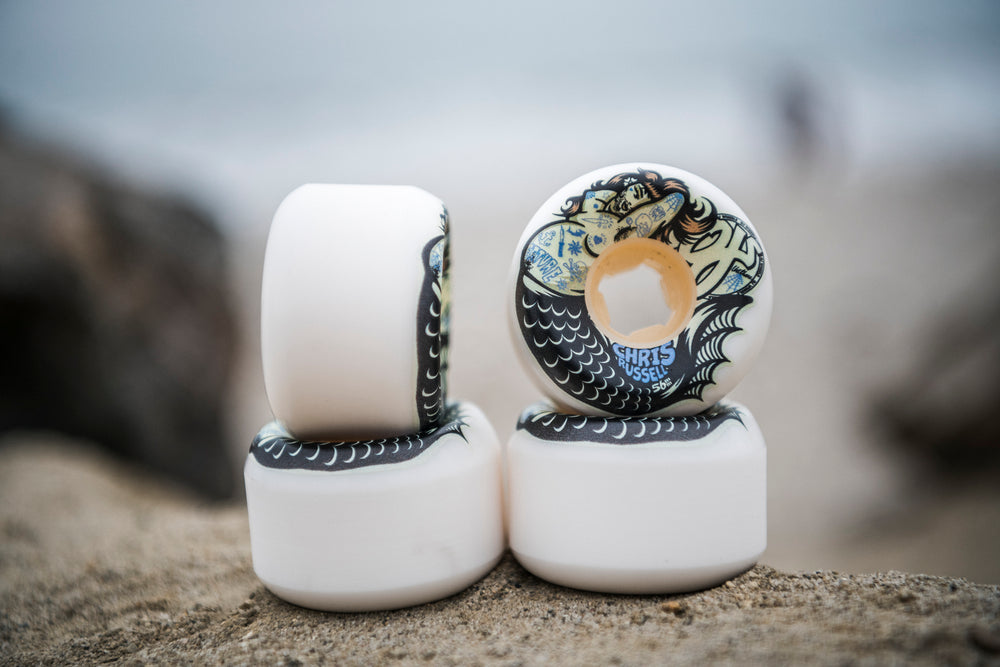 56mm- 99a/95a Chris Russell Sexy Mermaid | Double Duro | OJ