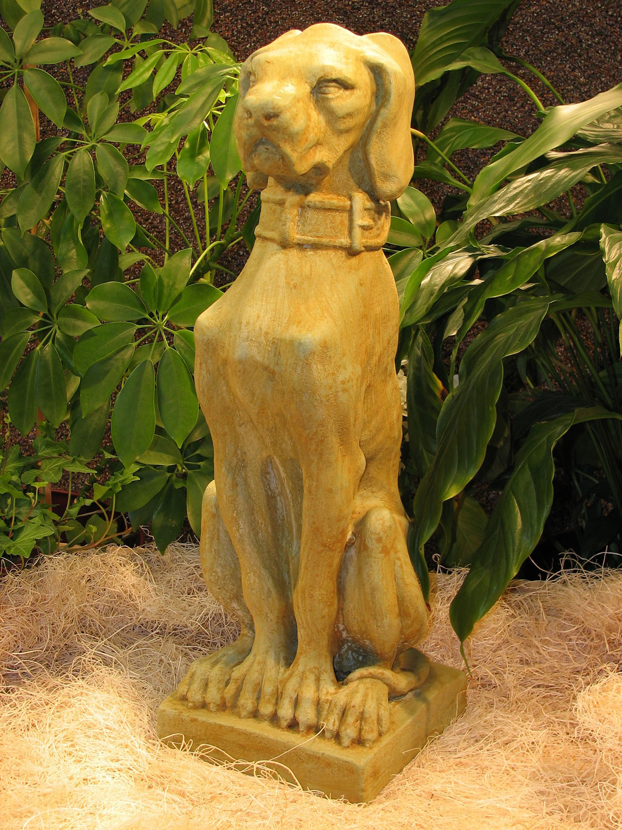 Gold Gargoyle Dog with red eyes ガーゴイルドッグ 【公式通販】