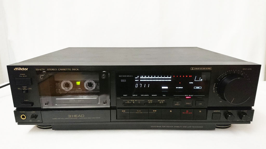 ビクターTD-V711の修理・オーバーホール | スーパーカセッターズ