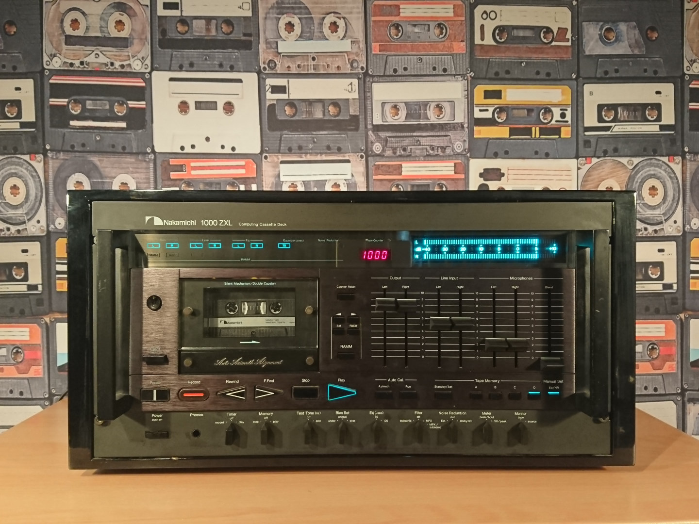 Nakamichi 1000ZXL◇カセットデッキの最高峰に立ち続ける。 | スーパー