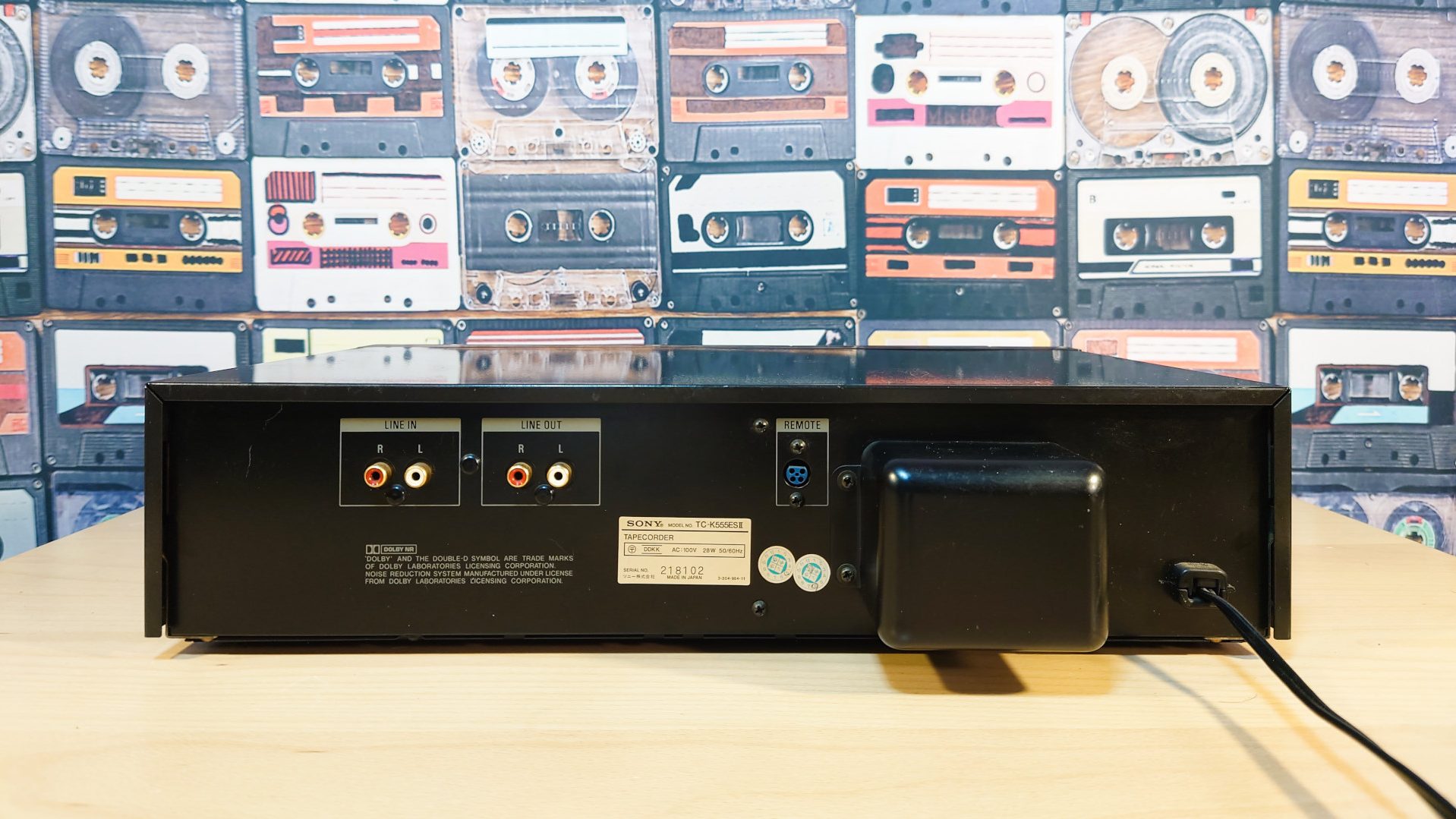 SONY TC-K555ESⅡの修理・オーバーホール | スーパーカセッターズ