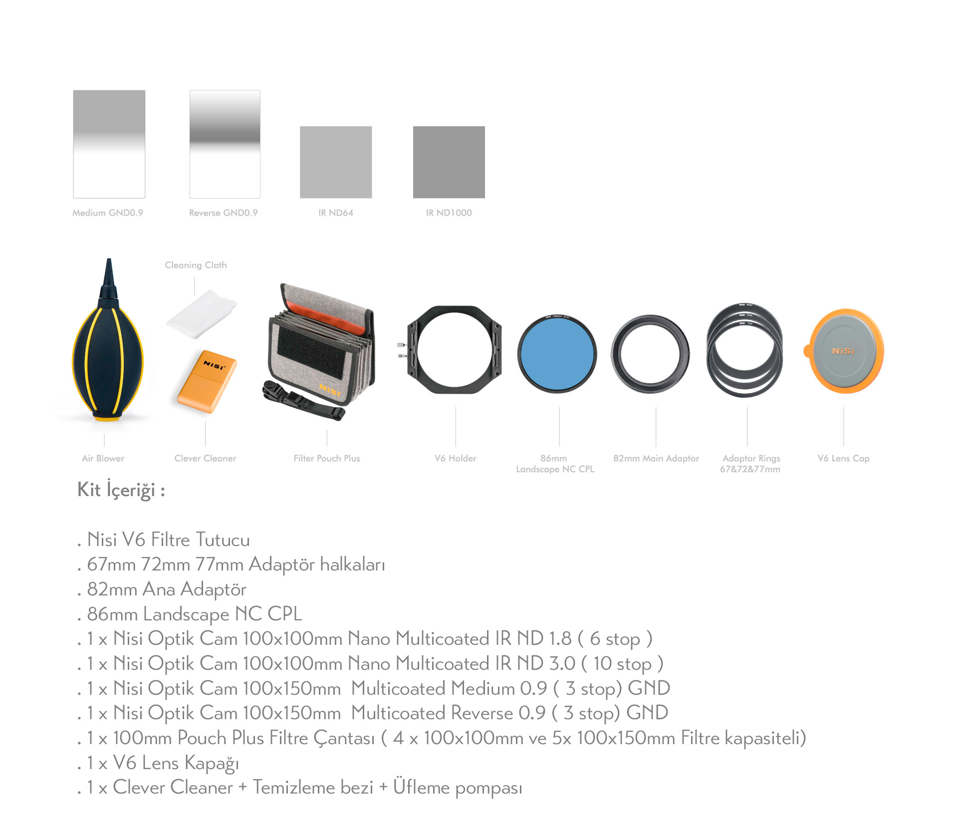 NiSi 100mm V6 Starter Kit Plus (Seri III ) - NiSi Optics