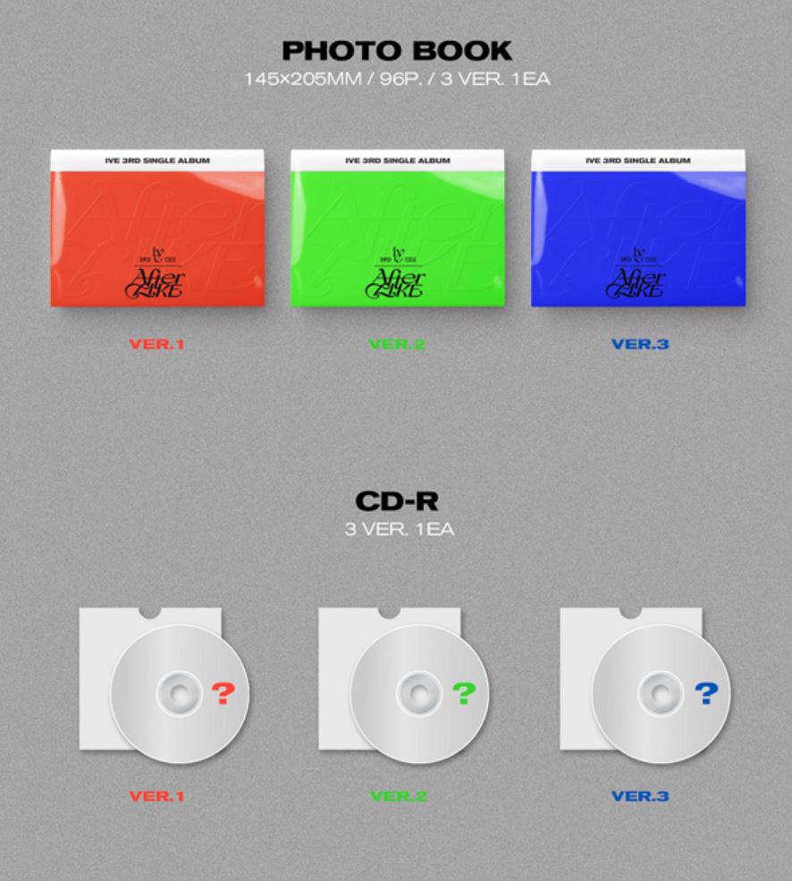 IVE - AFTER LIKE (PHOTO BOOK VER.) 3RD SINGLE ALBUM