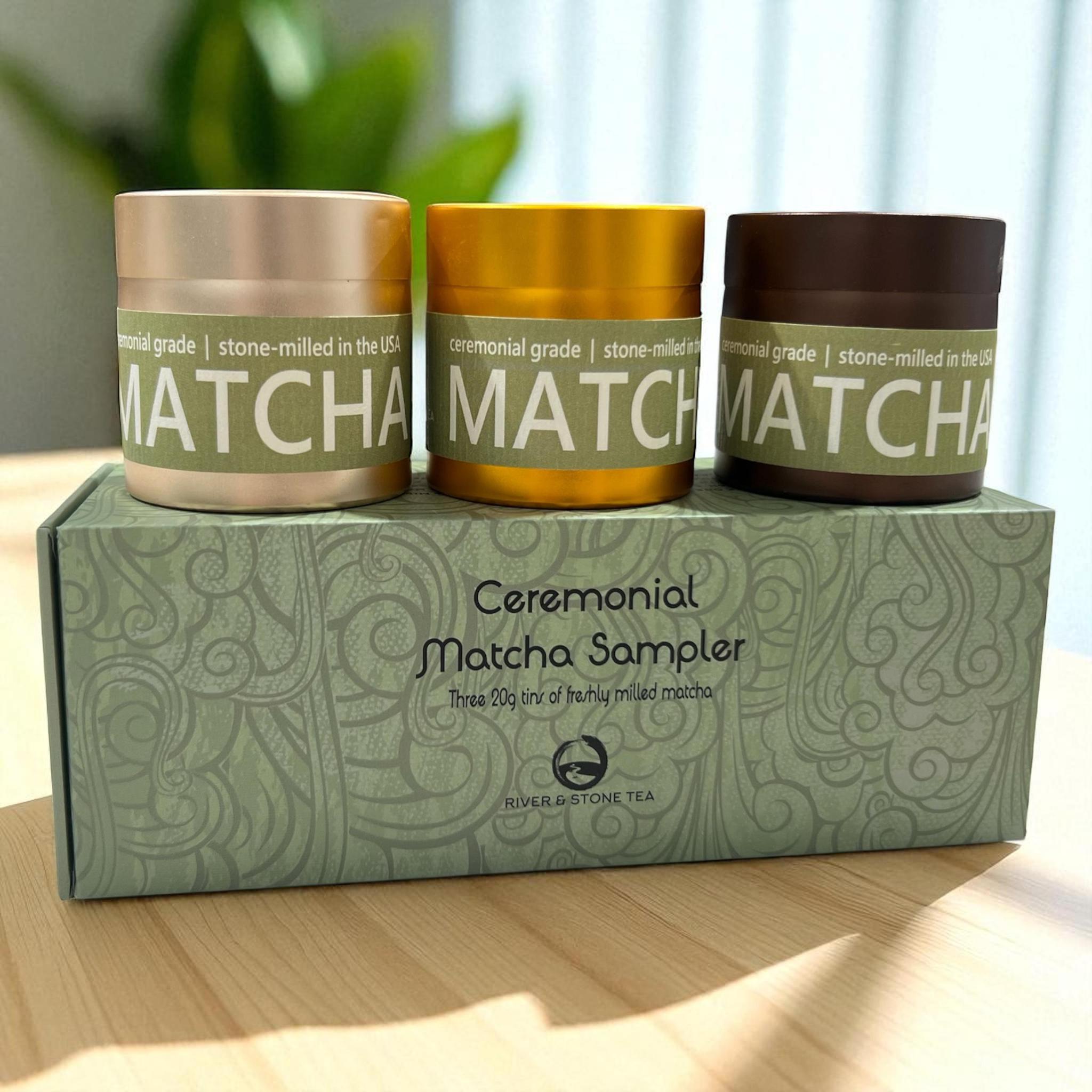 Matcha Tin Sampler - 20g – Northeast Tea House
