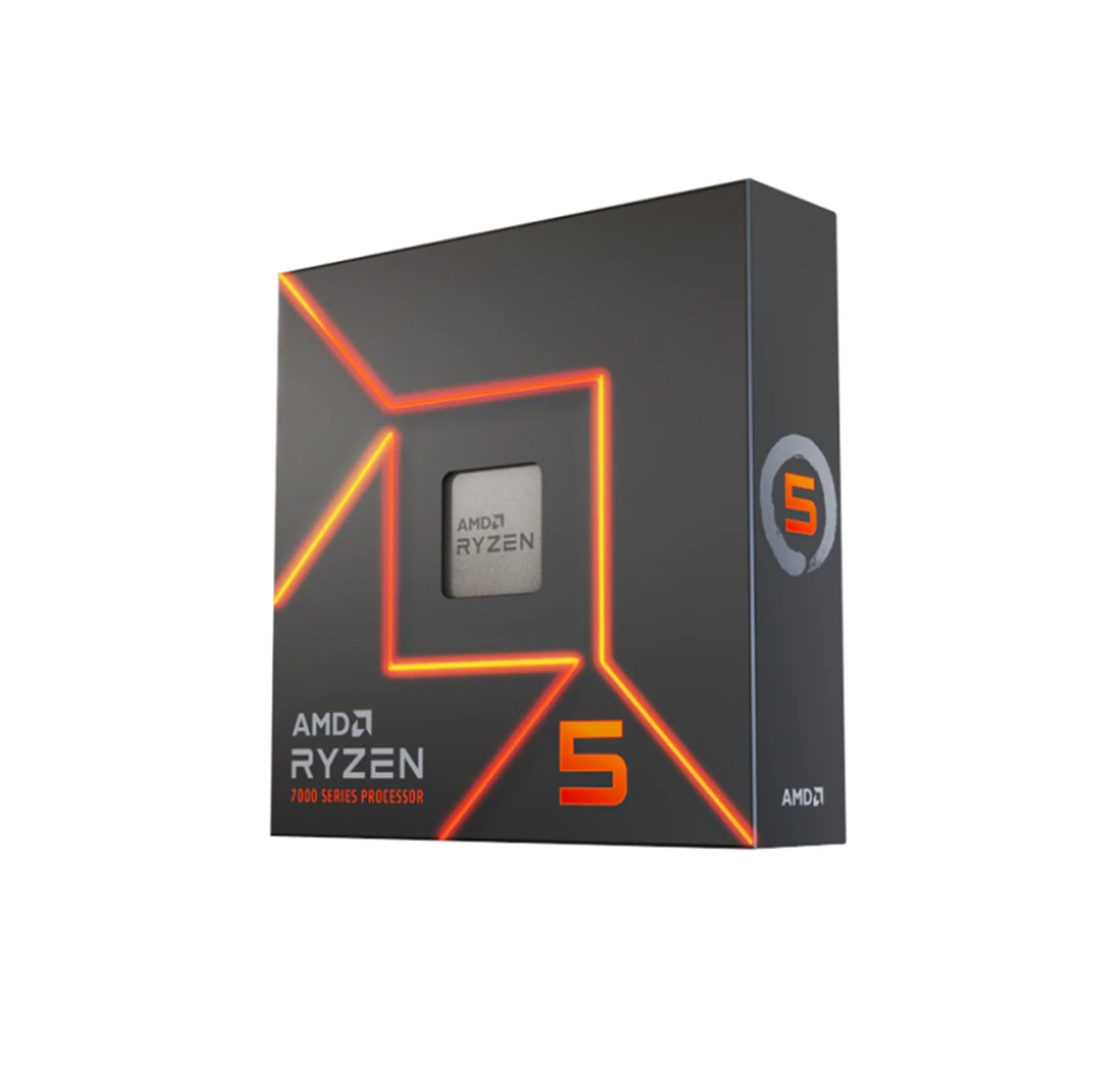 AMD Ryzen 5 7600X CPU 6 Cores 12 Threads 5.3Ghz Max Turbo