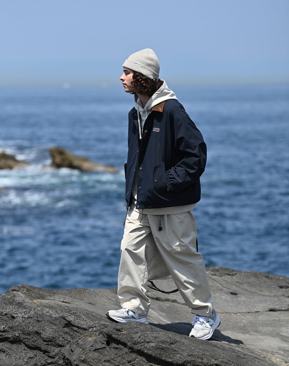 クラシック機能性撥水コーチジャケット