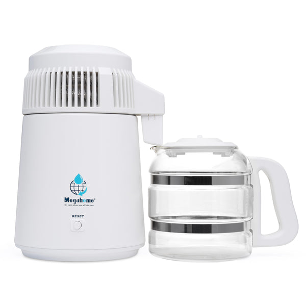 MH943TWS Megahome Water Distiller, Glass Collection – Nutriteam Inc
