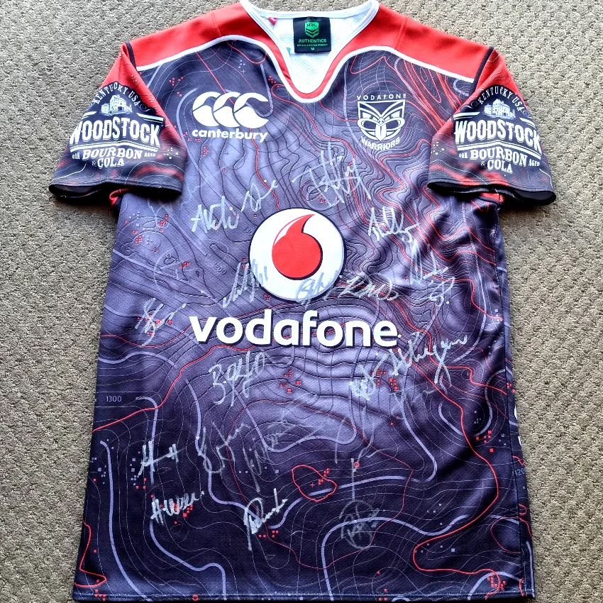 Training - 2016 NZ Warriors Training Jersey Black | NZ Warriors Forum