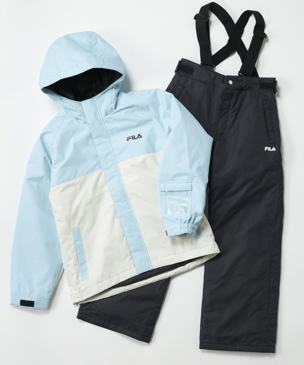 FILAキッズ バイカラースキー・スノーボードウェア上下セット