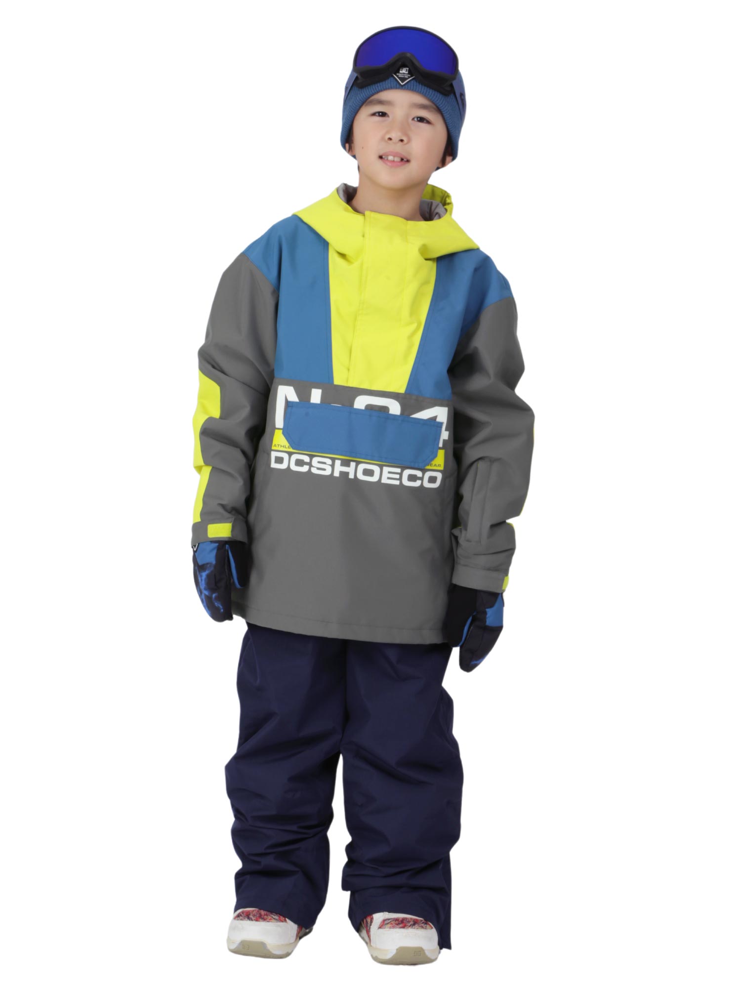 クリアランスセール］スノーボード キッズ 上下セット スキーウェア
