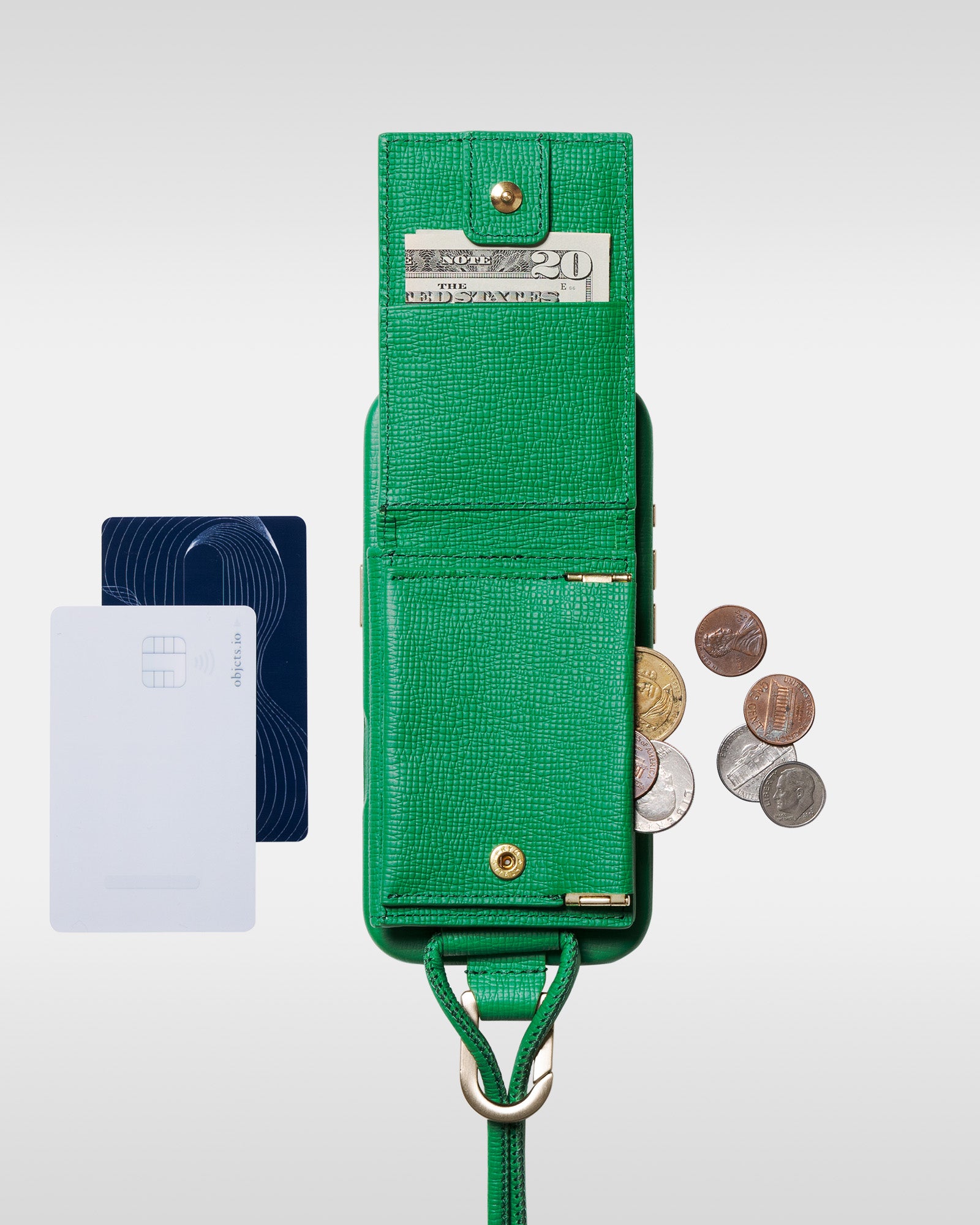 レザー製 iPhoneケース セット / ストラップ付スマホケース / スマホ