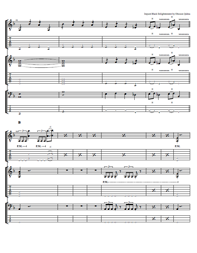 Apotheosis' Full Score - Obscura Qalma Official