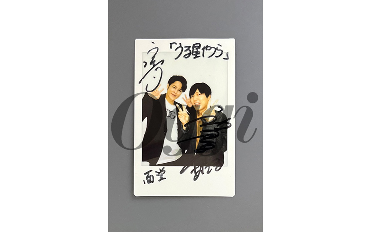Oggi12月号に登場！ 声優・神谷浩史さん＆宮野真守さんサイン入り