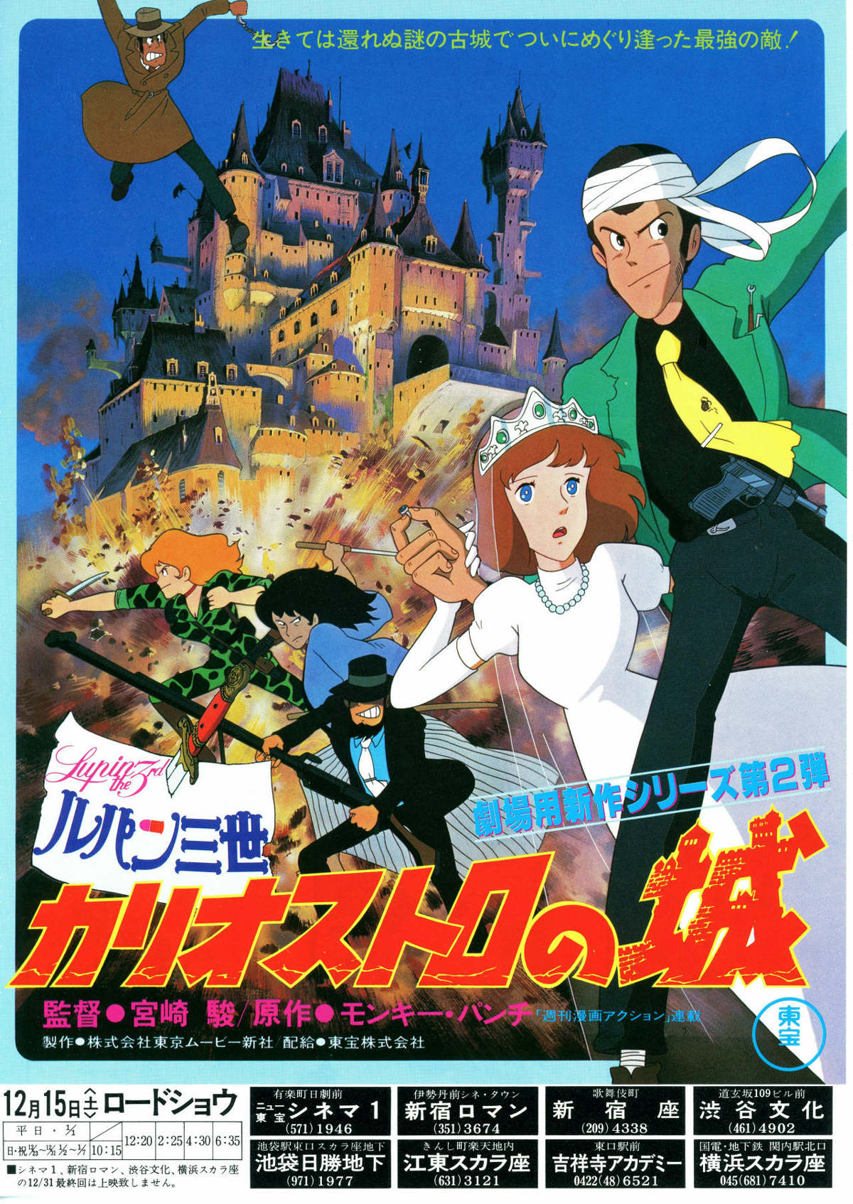 ルパン三世／カリオストロの城 | 内容・スタッフ・キャスト・作品情報
