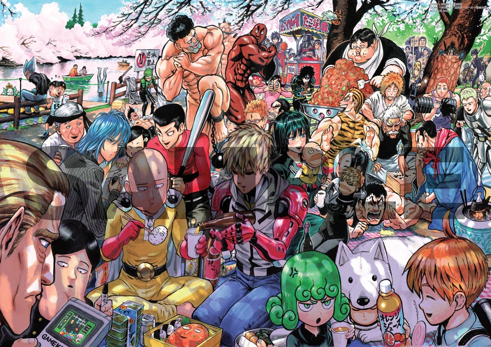 村田雄介描き下ろしポスターの全貌公開！「ワンパンマン」BD全巻購入