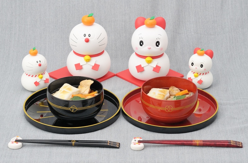 ドラえもん」と迎える新年！お正月気分を盛り上げる鏡餅フィギュア＆和