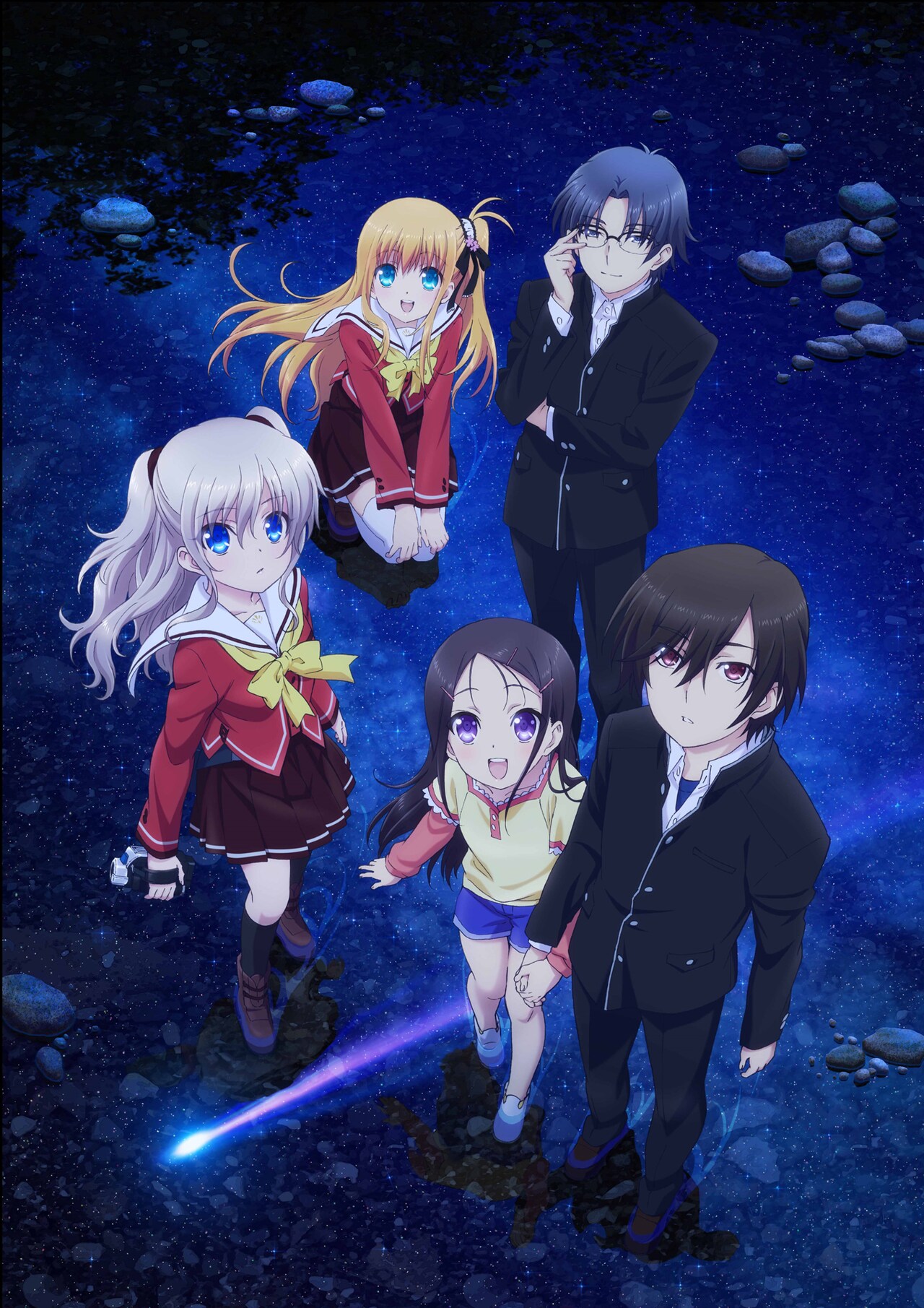 Charlotte」10月7日よりTOKYO MXほかで再放送、BD-BOXのパッケージも