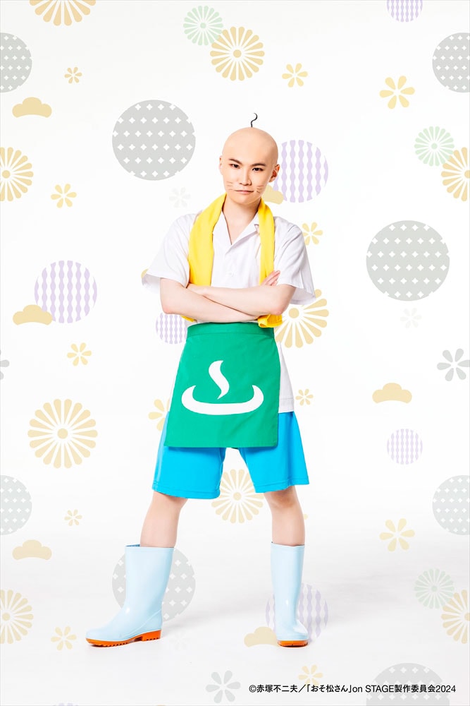 新・喜劇「おそ松さん」キービジュアル公開、6つ子らキャストのソロ