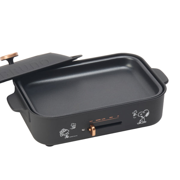 おかいものSNOOPY限定】BRUNOコンパクトホットプレート＆セラミック