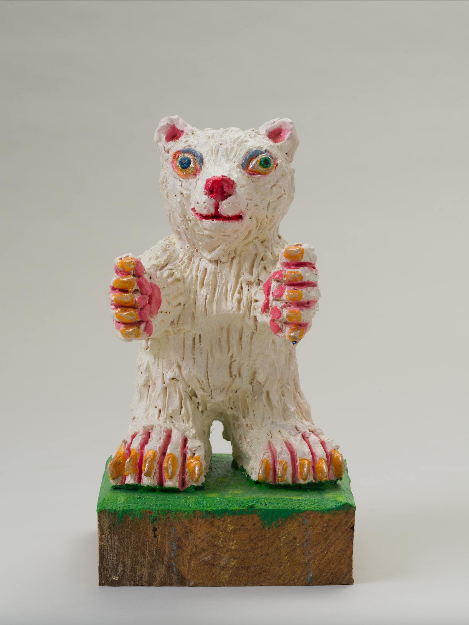 animal-C Kermode Bear（立ち）：三沢厚彦 | OIL - 現代アート・絵画の