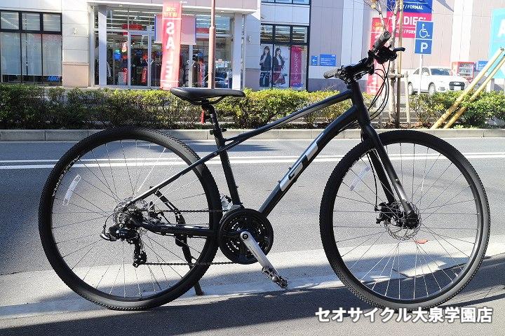 通勤におススメ！タフなディスクブレーキ付きクロスバイク！GT