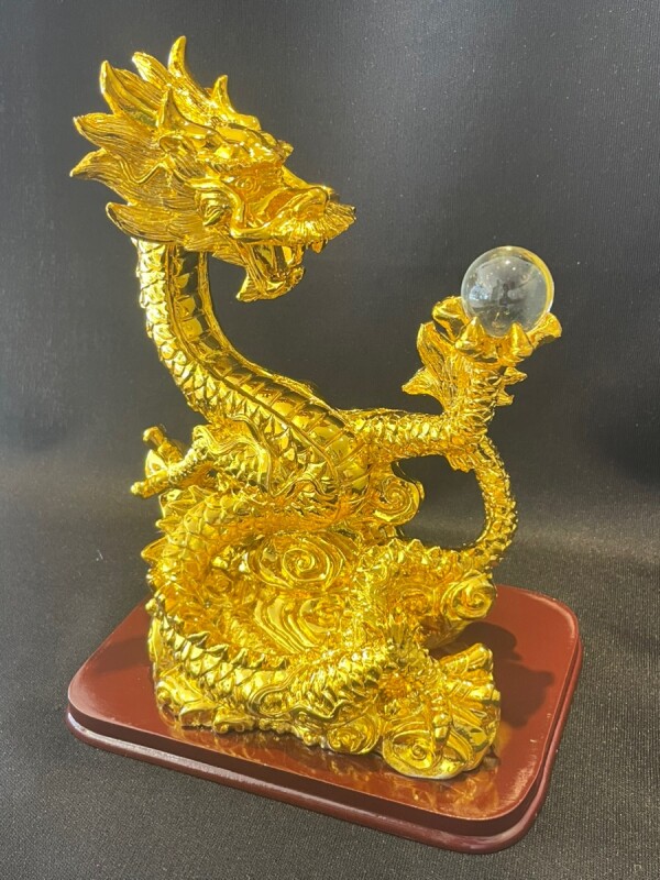 運気爆上がり！財運や出世を勝ち取る！【権威の象徴】五本爪☆金昇龍