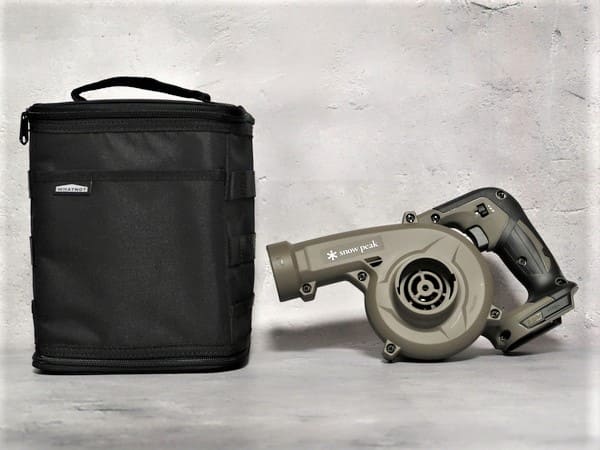 もう手放せない！】スノーピーク「フィールドブロワ」で快適キャンプ