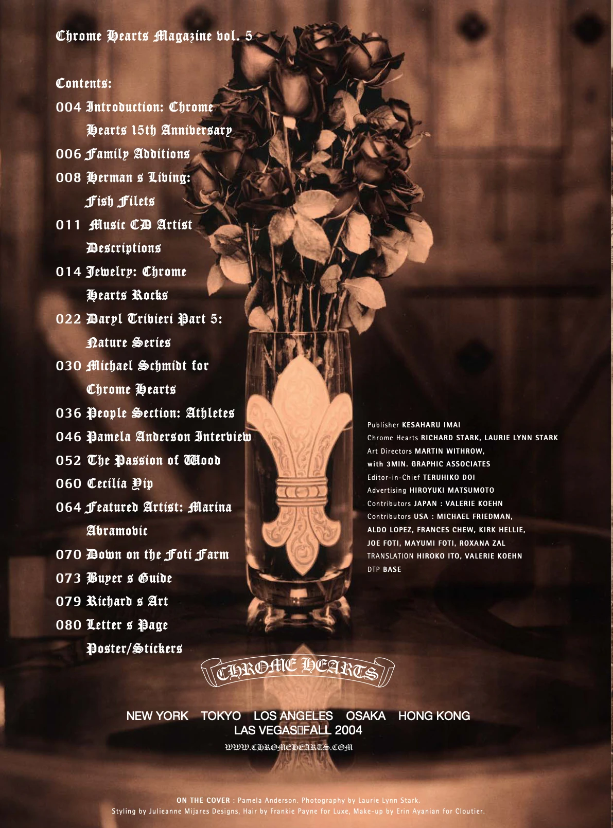 MAGAZINE SERIES 1 VOLUME 5 | Chrome Hearts