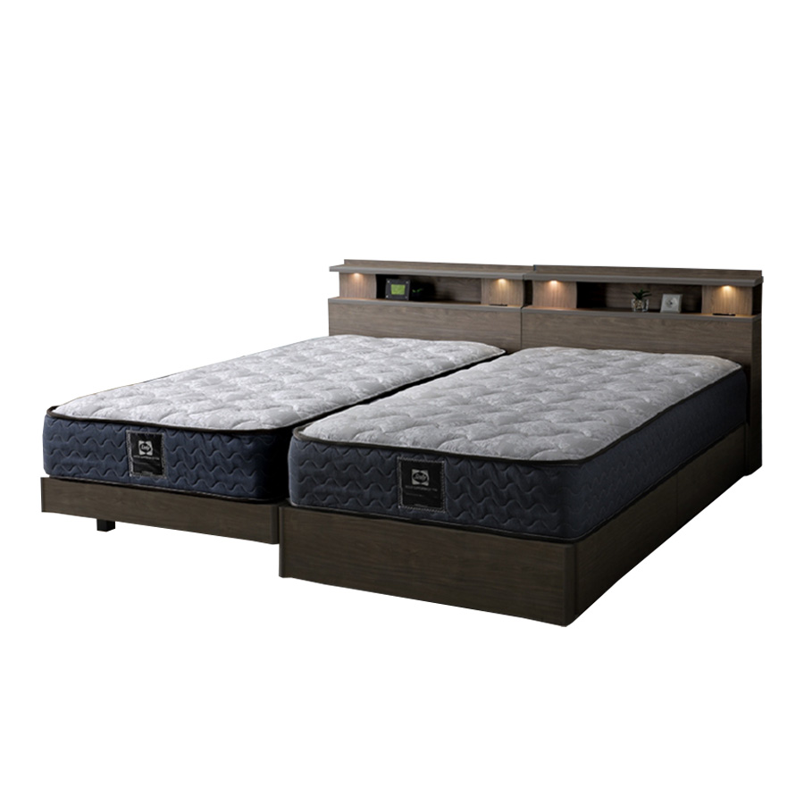 シーリー モクアール＋ツインエール01TT ベッドフレーム＆マットレス 2