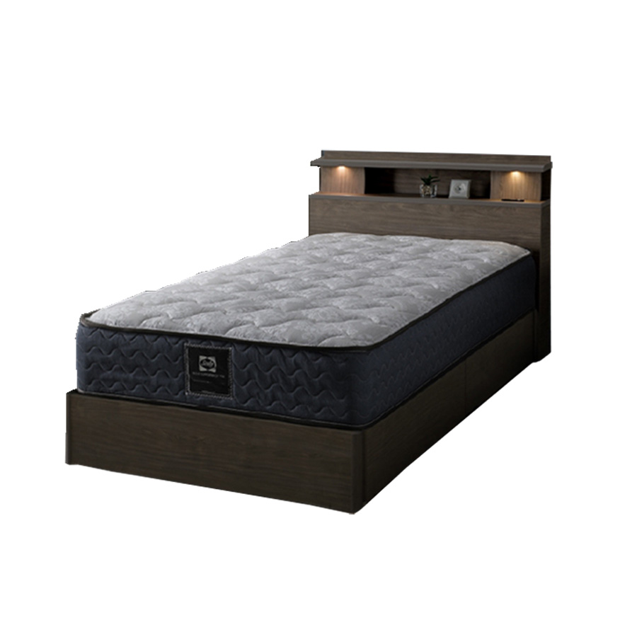 シーリー モクアール＋ツインエール01TT ベッドフレーム＆マットレス 1