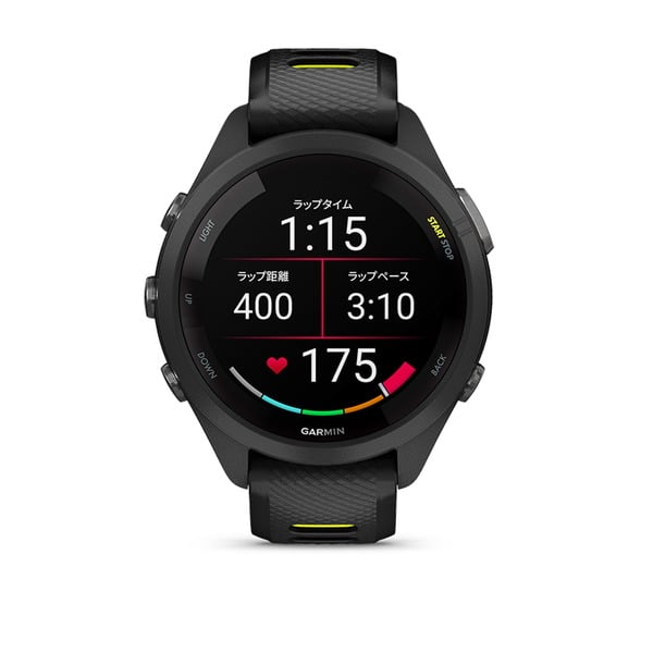 SALE】 GARMIN ガーミン Forerunner 265S Black Suica対応 010-02810
