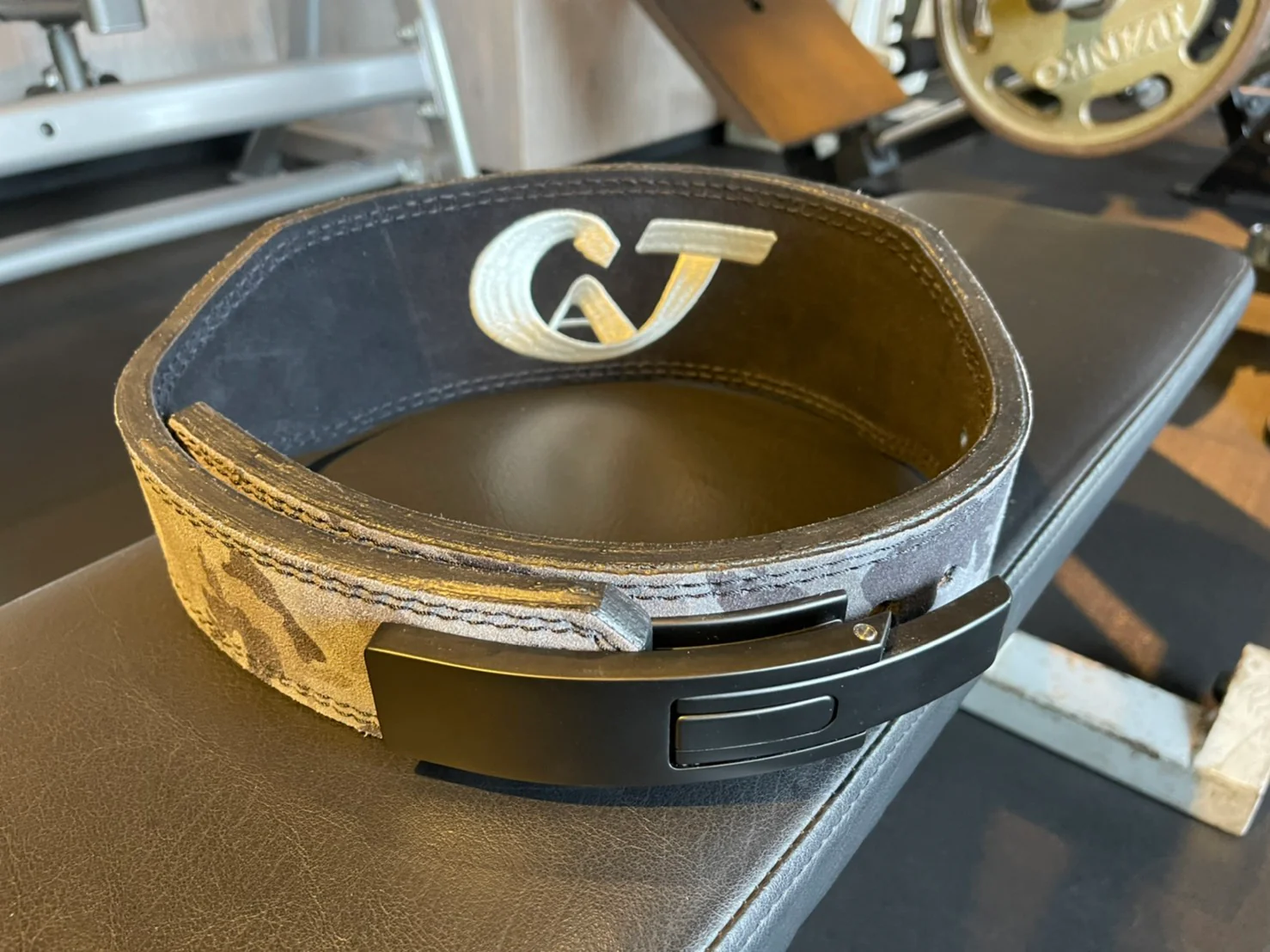 直筆サイン入りジュラシック 木澤 レバーアクション パワーベルト M