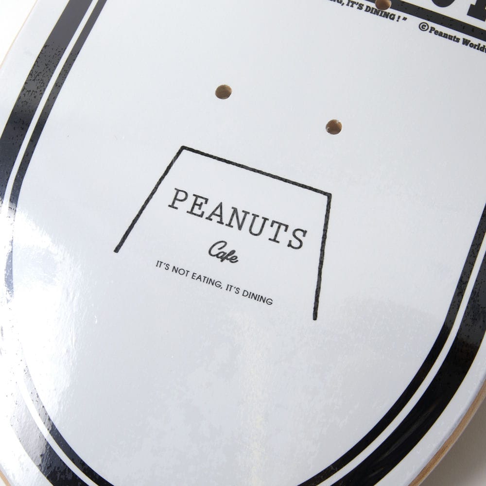 スケートボードデッキ ホワイト – PEANUTS Cafe Online Shop